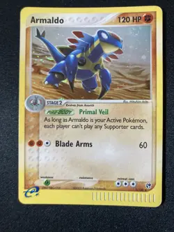 Armaldo Holo Rare 1/100 EX Sandstorm 2003 Pokemon TCG - Image 1