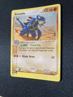 Armaldo Holo Rare 1/100 EX Sandstorm 2003 Pokemon TCG - Image 2