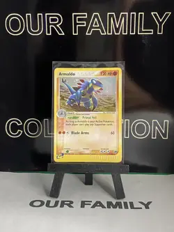 2003 Pokemon Ex Sandstorm Armaldo 1/100 Holo Rare MP - Image 1