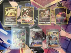 Lot of 7 Pokemon TCG Illustration Rare Jynx Wugtrio Comfey etc All NM Condition - Image 3