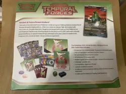 Pokemon TCG Temporal Forces Elite Trainer Box ETB Iron Leaves NEW/Factory Sealed - Image 2