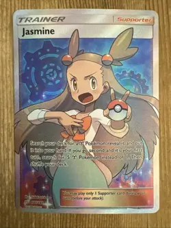 Pokemon Sun & Moon - Team Up - Jasmine 177/181 - Ultra Rare - NM - Image 1