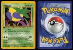 Oddish 68/111 Common Neo Genesis Unlimited Pokemon - Image 3