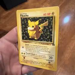 Pokemon Vintage Ivy Pikachu #1 WotC Black Star League Promo 1999 - Image 3