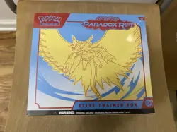 Pokemon TCG Paradox Rift Elite Trainer Box ETB Roaring Moon NEW/Sealed - Image 1