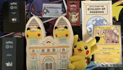 Pokemon X Natural History Museum Limited Edition Bundle - Promo/Plush And More! - Image 1