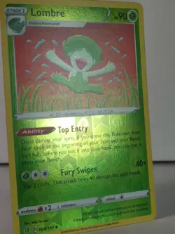 Lombre - POKEMON - Rebel Clash - 008/192 - Reverse Holo - NM - Y - Image 2