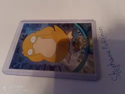 Pokemon Psyduck #54 Holo foil Topps Tv Animation Edition BLUE Logo Mint - Image 5