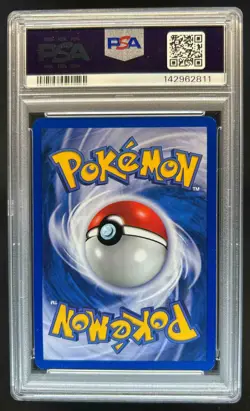 2000 Pokemon Team Rocket First Edition Dark Weezing Holo #14/82 PSA 8 - Image 2