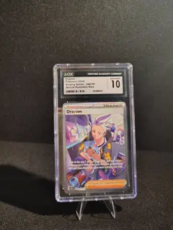 CGC 10 Drayton SIR 244/191 Surging Sparks Pokemon TCG Sv08 - Image 3