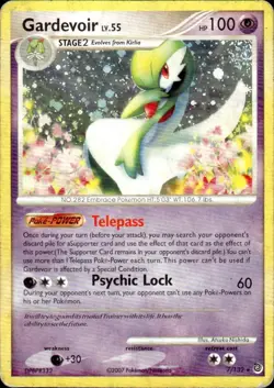 2007 Diamond & Pearl - Secret Wonders Gardevoir Stage 2/Rare Non Halo #7 - Image 1