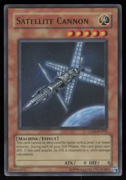 Satellite Cannon CP01-EN001 Ultra Rare Champion Pack: Game One Yu-Gi-Oh - Image 1