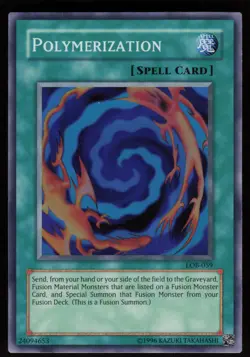 Polymerization LOB-059 Super Rare Unlimited Yu-Gi-Oh - Image 1