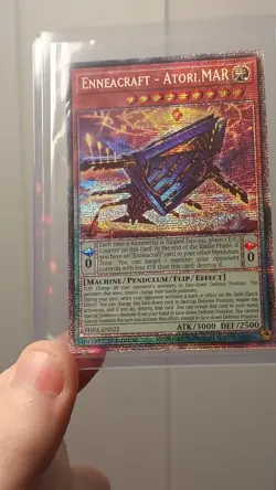 Yu-Gi-Oh Phantom Revenge first edition ENNEACRAFT - ATORI.MAR starlight rare - Image 1