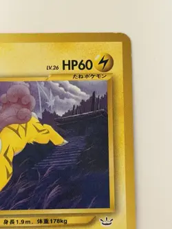 Raikou No. 243 Neo Premium File 3 Vintage Japanese Pokemon Card From Japan - Image 3