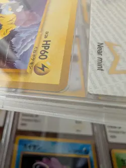 Pokemon 2000 Raikou Japanese Neo Revelation Promo 🔥 Premium File 3 NM Japan - Image 4
