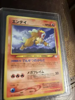 (NM/MT) Japanese Entei No. 244 Neo Premium File 3 Promo Neo Folder - Image 1