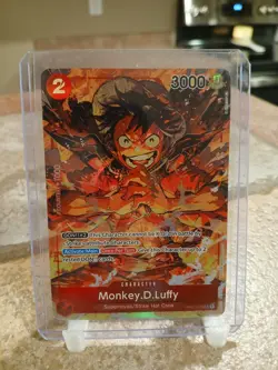 One Piece TCG Monkey D. Luffy Alt Art OP01-024 Romance Dawn English (MINT) - Image 1
