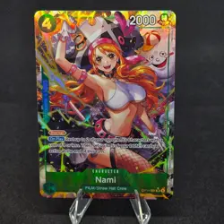 Nami - OP14-031 - One Piece: The Azure Sea's Seven - Alternate Alt NM - Image 1