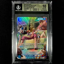 2024 ONE PIECE 500 YEARS IN THE FUTURE FOIL SP DONQUIXOTE DOFLAMINGO BGS 10 - Image 1