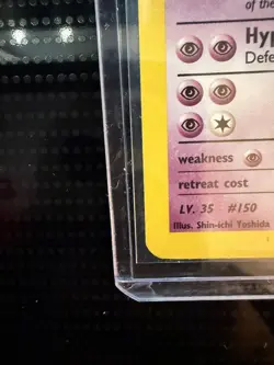 Pokemon TCG Rockets Mewtwo Gym Challenge Holo Card 14/132 - Image 4
