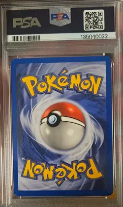 Pokemon TCG Rockets Mewtwo Gym Holo Card 14/132. PSA 8. NM/MINT. SWIRL! 💫 - Image 2