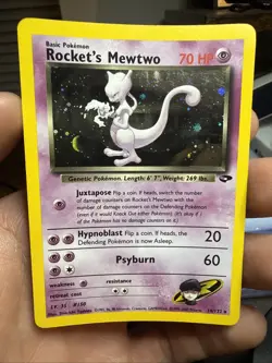 Pokemon TCG Rockets Mewtwo Gym Challenge Holo Card 14/132 - Image 2