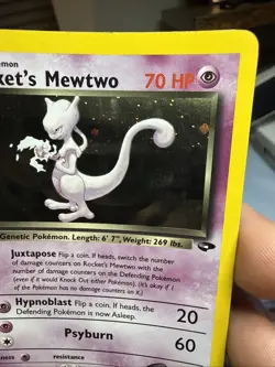 Pokemon TCG Rockets Mewtwo Gym Challenge Holo Card 14/132 - Image 5