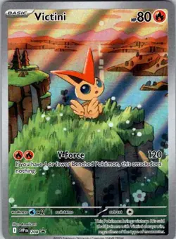SV: Scarlet & Violet Promo Cards #208 Victini Illustration Rare - Image 1