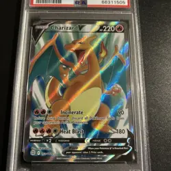 Pokemon Card - Charizard V Full Art 153/172 Swsh09 Brilliant Stars Holo - PSA 9 - Image 2