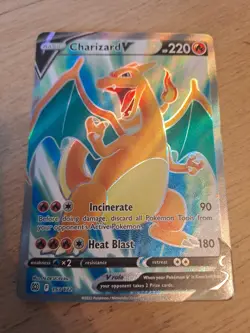 Pokemon - Charizard V 153/172 Brilliant Stars Full Art Ultra Rare Near Mint - Image 1