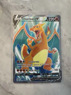 Charizard V - 153/172 - Brilliant Stars Full Art - NM - Pokemon - Read Desc. - Image 1
