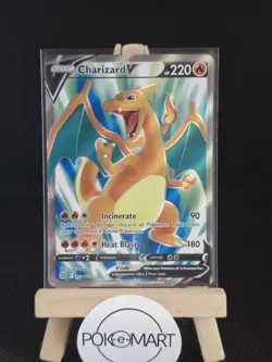 Charizard V - 153/172 - Brilliant Stars - Full Art - NM/M - Pokemon Card - Image 1
