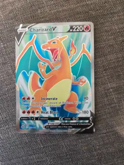 Pokemon Charizard V Brilliant Stars Full Art 153/172 - Image 1