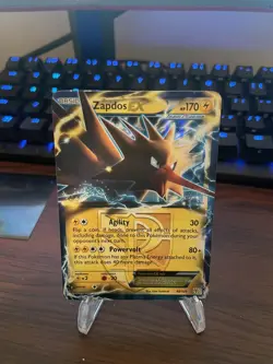 Zapdos EX (Team Plasma) 48/135 Plasma Storm Holo Pokemon TCG - Image 1