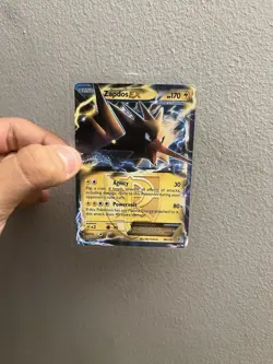 Pokemon TCG Team Plasma Zapdos EX Plasma Storm 48/135 Holo Ultra Rare - Image 1