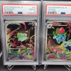 PSA 10 Bulbasaur Ivysaur Venusaur AR SAR Set 087/063 Mega Brave Pokemon Japanese - Image 2