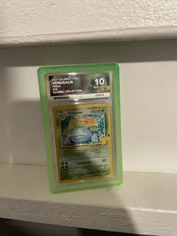 Pokemon TCG Venusaur Celebrations Card 15/102 Ace 10 Matching Label With Guard - Image 1
