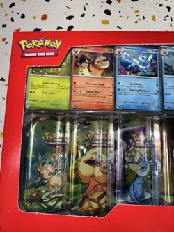 Pokemon TCG: Scarlet & Violet - Prismatic Evolutions 8 Pack Mini Tin Set - Image 2