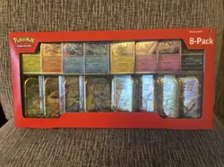 Pokemon TCG: Scarlet & Violet Prismatic Evolutions 8 Pack Mini Tin Set (Costco) - Image 4
