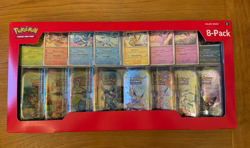 Pokemon TCG: Scarlet & Violet Prismatic Evolutions 8 Pack Mini Tin Set (Costco) - Image 1