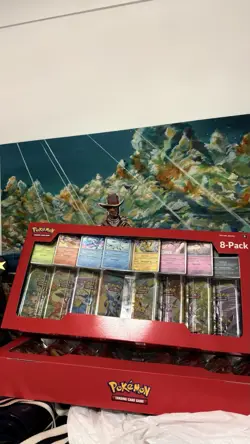 Pokemon TCG: Scarlet & Violet Prismatic Evolutions 8 Pack Mini Tin Set (Costco) - Image 2