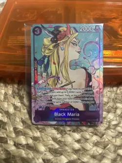 Black Maria (Illustration Box Vol.2) OP08-074 One Piece Promotion Cards Foil - Image 1