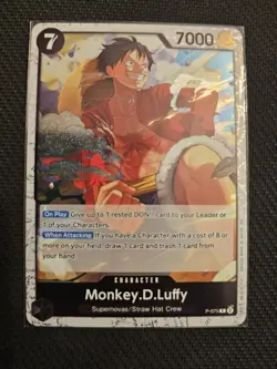 Monkey.D.Luffy P-075 One Piece Promotion Cards Foil - Image 1