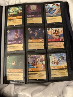 NWOB Disney Lorcana Trading Card Game Tcg Portfolio Patrol Binder STITCH PIRATE - Image 2