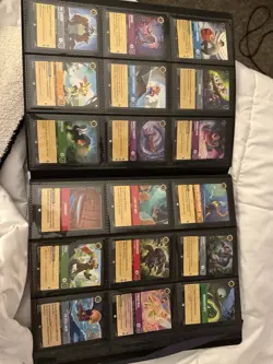 NWOB Disney Lorcana Trading Card Game Tcg Portfolio Patrol Binder STITCH PIRATE - Image 3