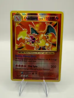 Pokemon TCG Charizard Evolutions Holo Rare Card 11/108 Stage 2 - Image 1
