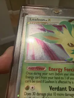 Pokemon TCG Leafeon LV.X Holo Rare Card Majestic Dawn 99/100 - Image 3