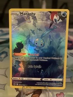 Pokemon TCG Manaphy Crown Zenith Galarian Gallery Card GG06/GG70 NM/M Condition - Image 3