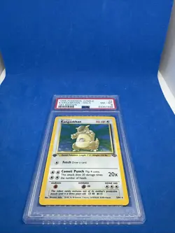 1999 Pokemon Jungle 1st edition PSA 8 Holo Kangaskhan #5 TCG Trading Card - Image 3